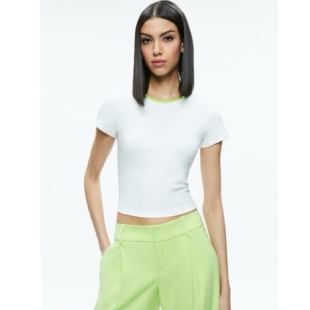 Alice and Olivia Tashia Ringer Baby Tee
